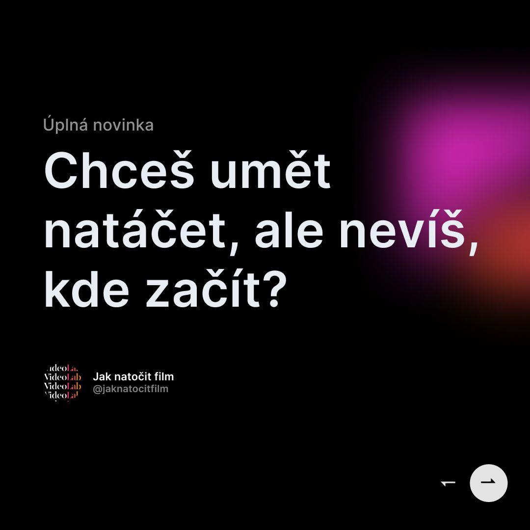 JakNatocitFilm – novinka