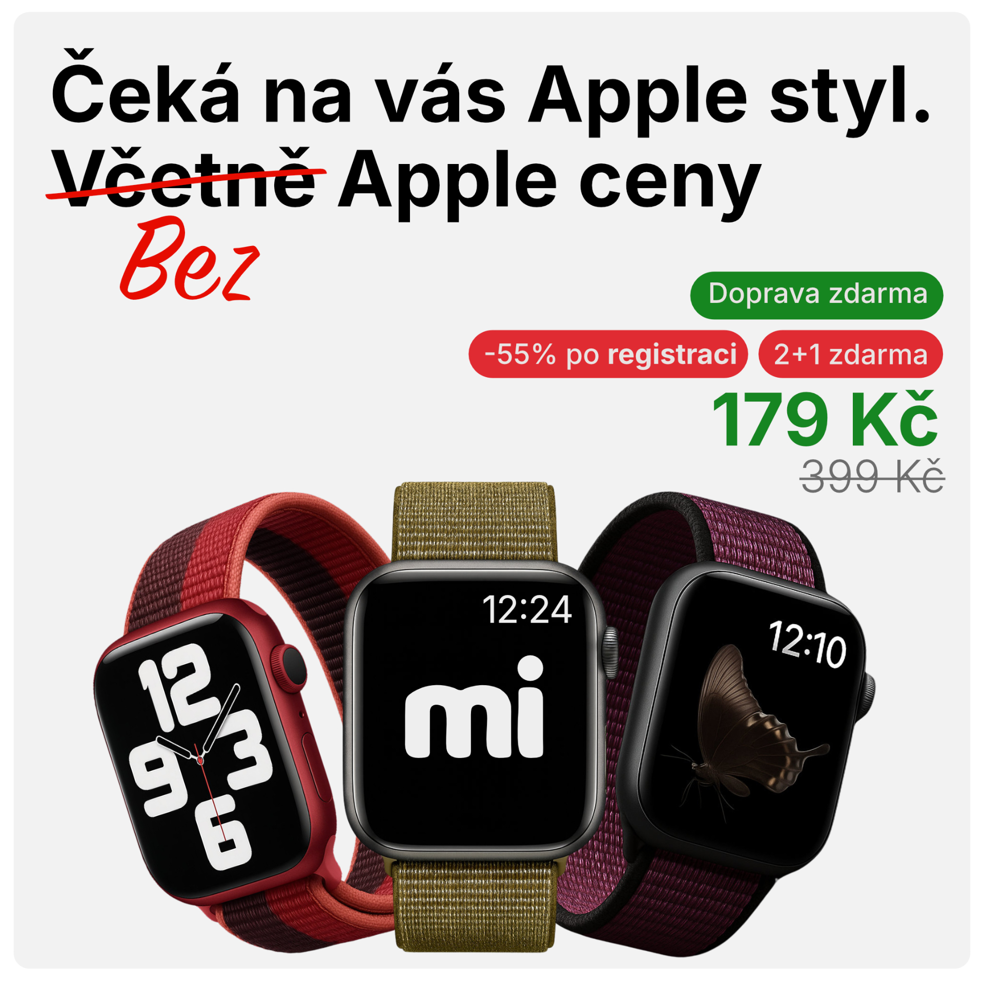 Mi-band – Apple styl